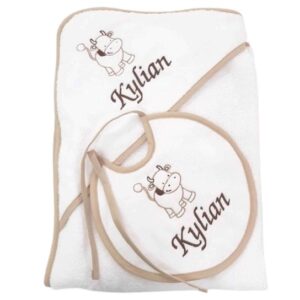 Capas de baño + babero