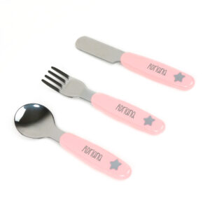 Cubiertos de acero personalizados