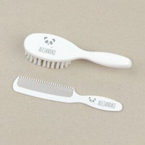 Set cepillo y peine personalizado