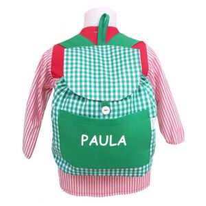 Mochila cuadros