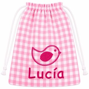 Bolsa almuerzo bordada