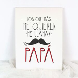 Lienzo Día del padre