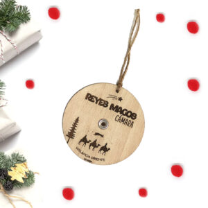Bola Navidad cámara seguridad Reyes Magos