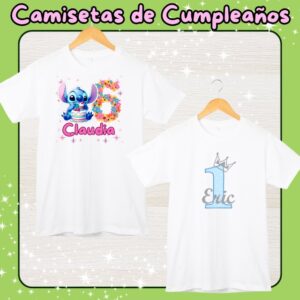 Camisetas cumpleaños