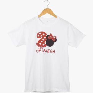 Camisetas cumpleaños bordadas