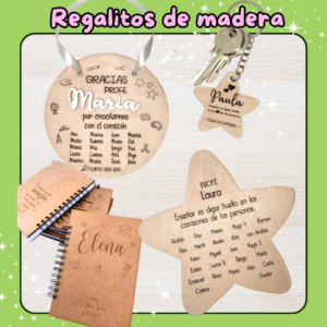 Regalitos de madera