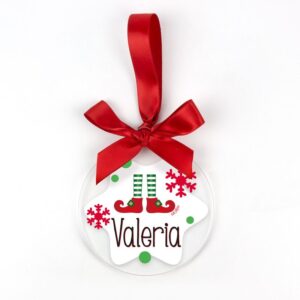 Bola de Navidad de metacrilato personalizada