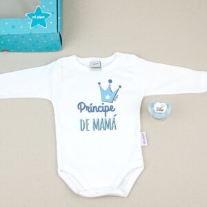 Cajita divertida body + chupete