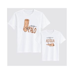 Pack camisetas "de tal palo... tal astilla"