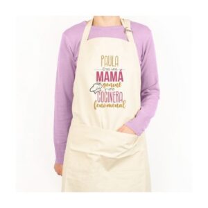 Delantal personalizado mamá