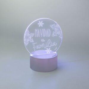 Lamparita led redonda Navidad