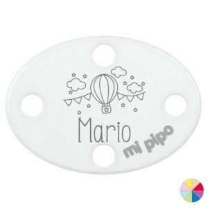 Broche pinza ovalado personalizado