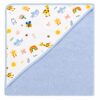 Colección de capas de baño para bebé personalizadas con capucha, disponibles en varios estampados para niño y niña, confeccionadas en algodón de alta calidad