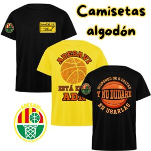 Camiseta ADESAVI manga corta algodón