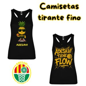 Camiseta ADESAVI tirante fino mujer