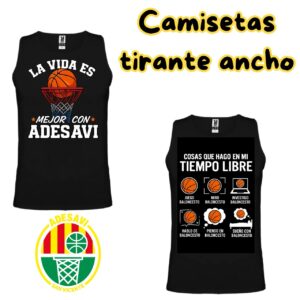Camiseta ADESAVI tirante ancho