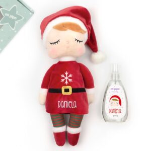 Cajita muñeca Metoo + Colonia personalizada Navidad